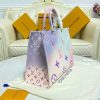 Best Replicas Bags - Louis Vuitton Replica Onthego Mm Sunrise Pastel Bag M20510 Shop For Best Louis Vuitton LV Replica Bags With Cheap Price