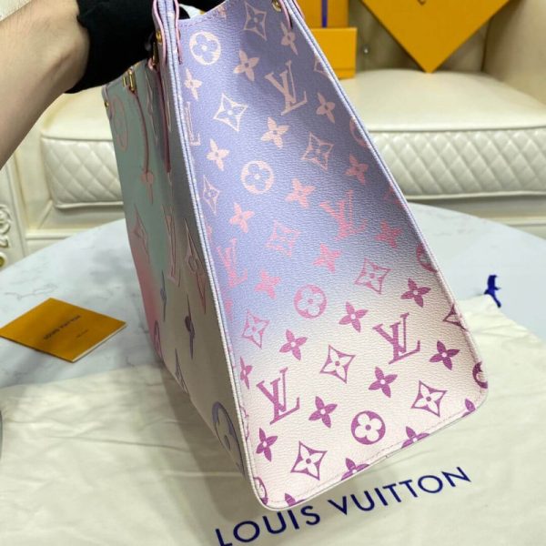 Louis Vuitton Replica Onthego Mm Sunrise Pastel Bag M20510 - Image 6