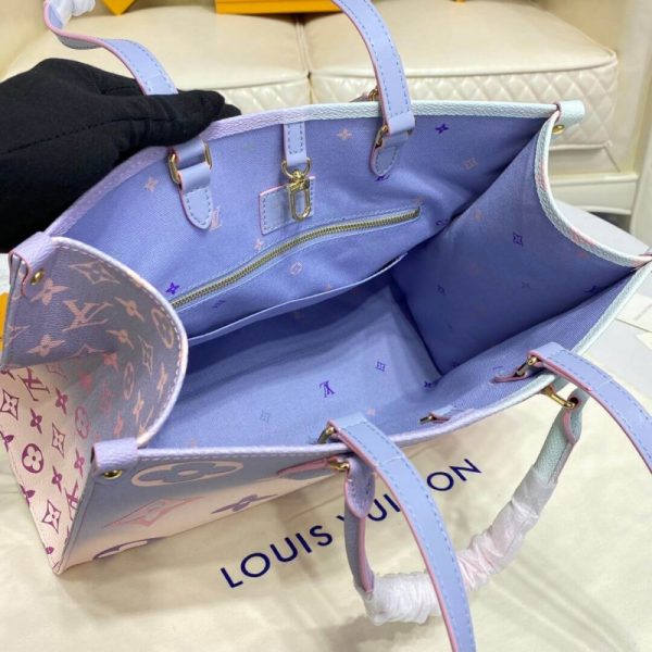 Louis Vuitton Replica Onthego Mm Sunrise Pastel Bag M20510 - Image 9