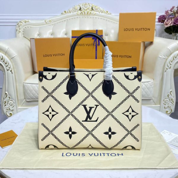 Replica Louis Vuitton Onthego MM M46015 M46016 Bag - Image 3