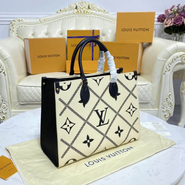 Replica Louis Vuitton Onthego MM M46015 M46016 Bag - Image 4