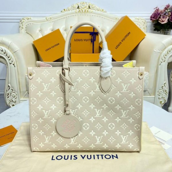 Replica LV Onthego MM Bag M46128 | Stylish & Authentic Look - Image 4