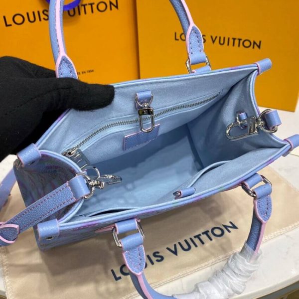 Louis Vuitton Onthego PM Replica in Lilas Purple M46067 - Image 9