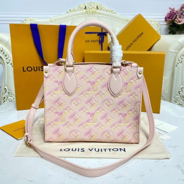Replica LV Onthego PM M46168 Pink Handbag - Image 3