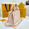 Best Replicas Bags - Replica LV Onthego PM M46168 Pink Handbag Shop For Best Louis Vuitton LV Replica Bags With Cheap Price