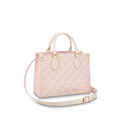 Replica LV Onthego PM M46168 Pink Handbag