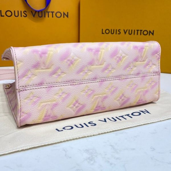 Replica LV Onthego PM M46168 Pink Handbag - Image 6