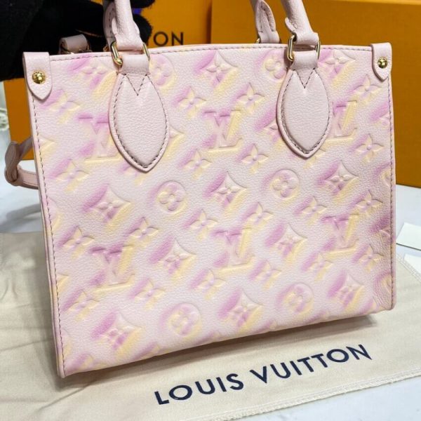 Replica LV Onthego PM M46168 Pink Handbag - Image 7