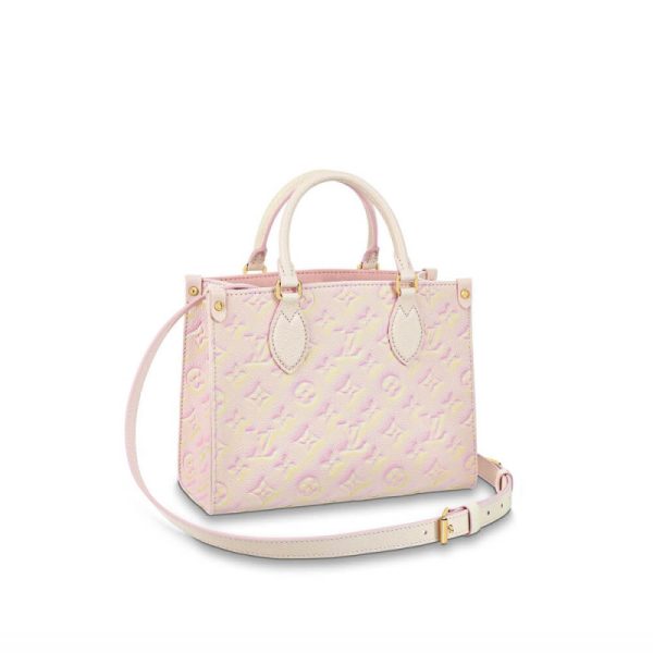 Replica LV Onthego PM M46168 Pink Handbag