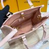Best Replicas Bags - Replica LV Onthego PM M46168 Pink Handbag Shop For Best Louis Vuitton LV Replica Bags With Cheap Price