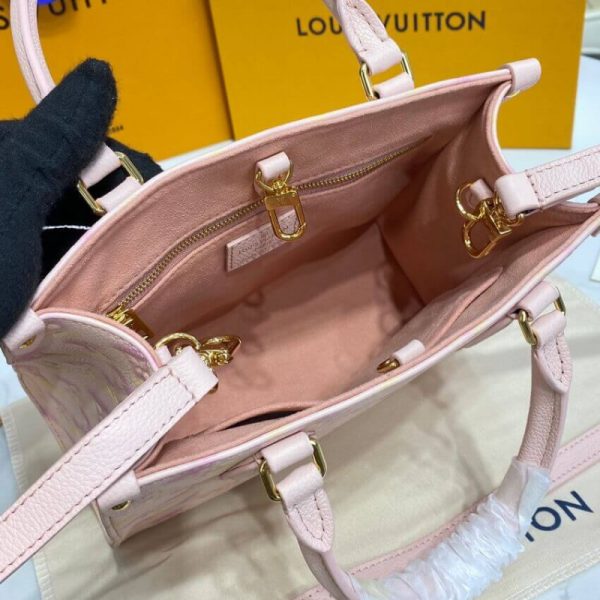Replica LV Onthego PM M46168 Pink Handbag - Image 10