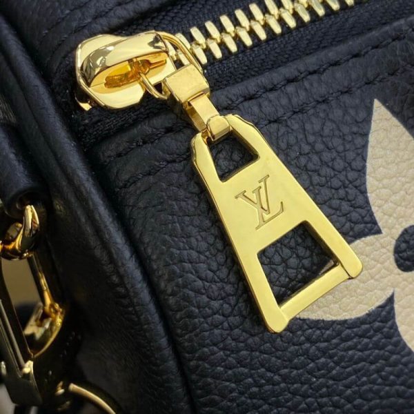 Replica Louis Vuitton Papillon Bb M45980 Black/Beige Handbag - Image 12