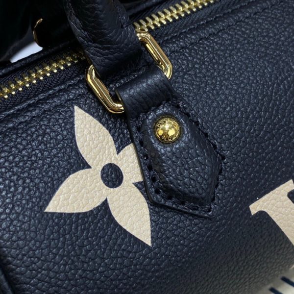 Replica Louis Vuitton Papillon Bb M45980 Black/Beige Handbag - Image 7