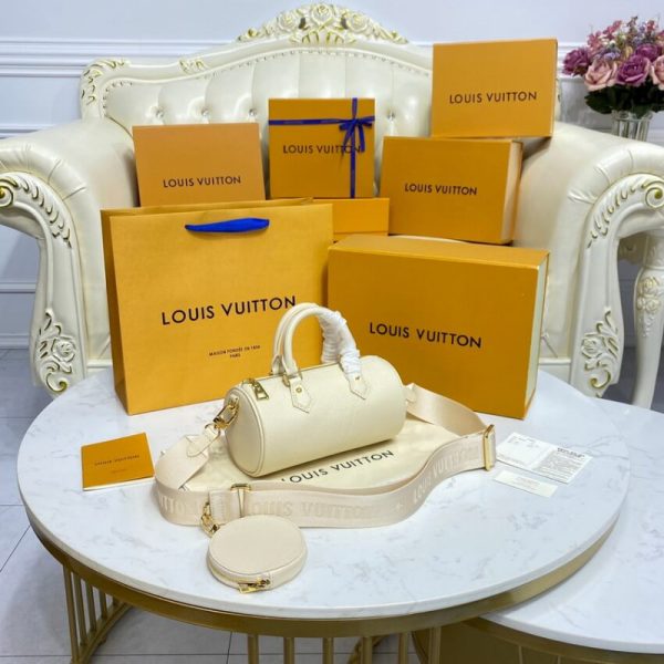 Replica LV Papillon BB M45994 in Crème Beige - Image 4