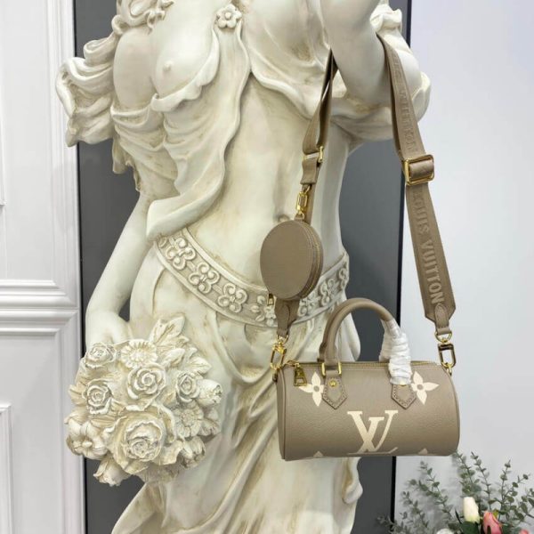 Louis Vuitton Papillon BB M46031 Replica Tourterelle/Creme Bag - Image 2
