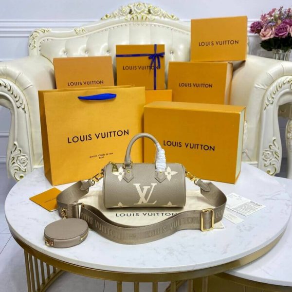 Louis Vuitton Papillon BB M46031 Replica Tourterelle/Creme Bag - Image 3