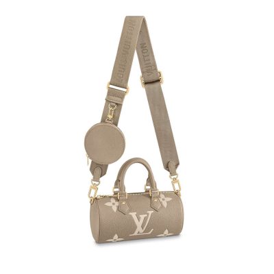 Louis Vuitton Papillon BB M46031 Replica Tourterelle/Creme Bag