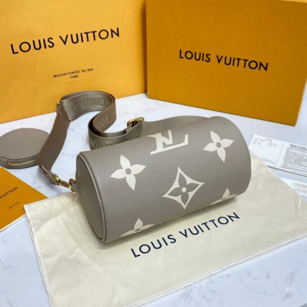 Louis Vuitton Papillon BB M46031 Replica Tourterelle/Creme Bag - Image 6