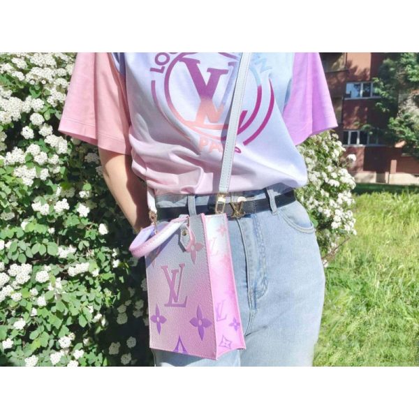 Replica LV Petit Sac Plat M81341 Sunrise Pastel Bag - Image 4