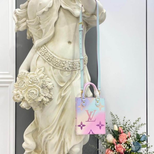 Replica LV Petit Sac Plat M81341 Sunrise Pastel Bag - Image 5