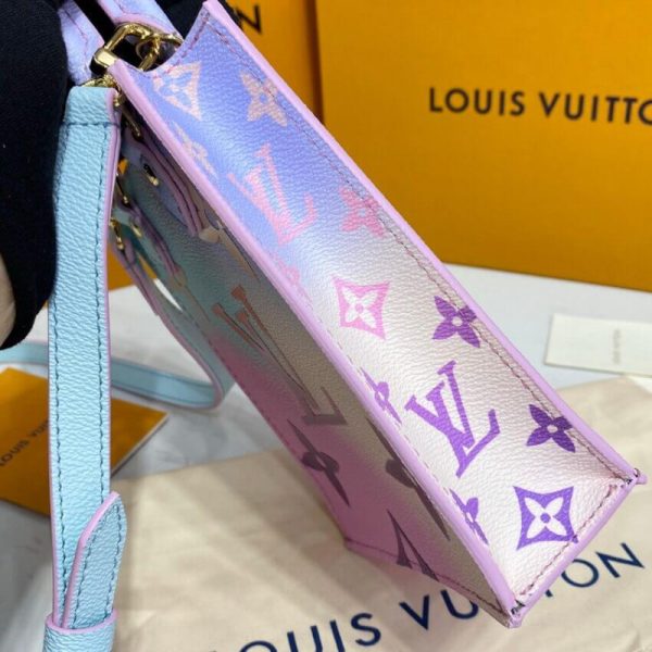 Replica LV Petit Sac Plat M81341 Sunrise Pastel Bag - Image 10