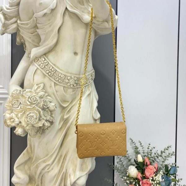 Replica LV Pochette Coussin M80818 in Camel Brown - Image 2