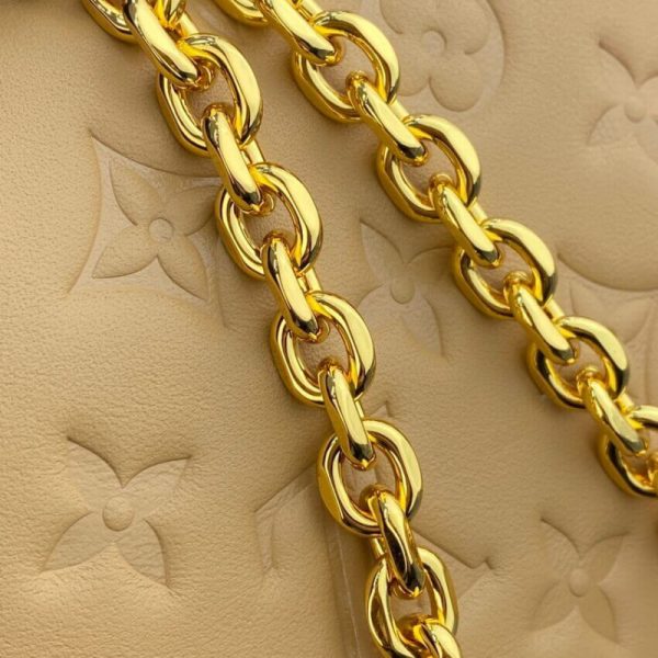 Replica LV Pochette Coussin M80818 in Camel Brown - Image 11
