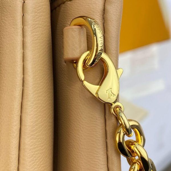 Replica LV Pochette Coussin M80818 in Camel Brown - Image 12