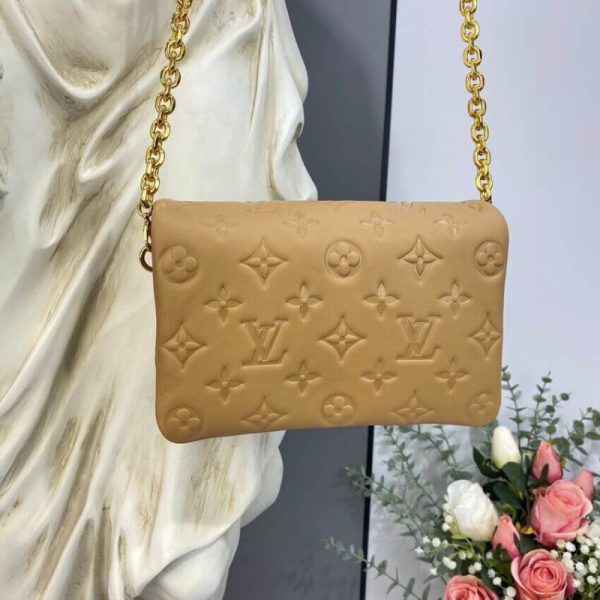 Replica LV Pochette Coussin M80818 in Camel Brown - Image 3