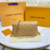 Best Replicas Bags - Replica LV Pochette Coussin M80818 in Camel Brown Shop For Best Louis Vuitton LV Replica Bags With Cheap Price