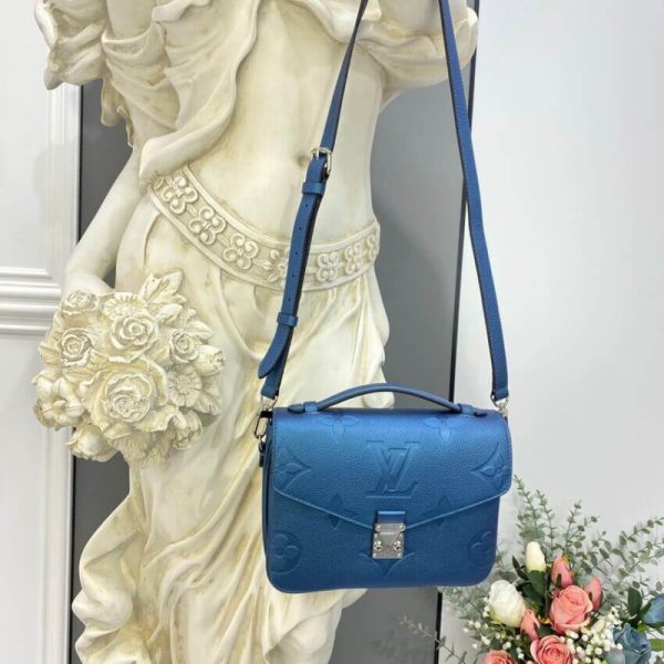 Replica LV Pochette Metis Navy Nacre Handbag M59211 - Image 2