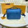 Best Replicas Bags - Replica LV Pochette Metis Navy Nacre Handbag M59211 Shop For Best Louis Vuitton LV Replica Bags With Cheap Price