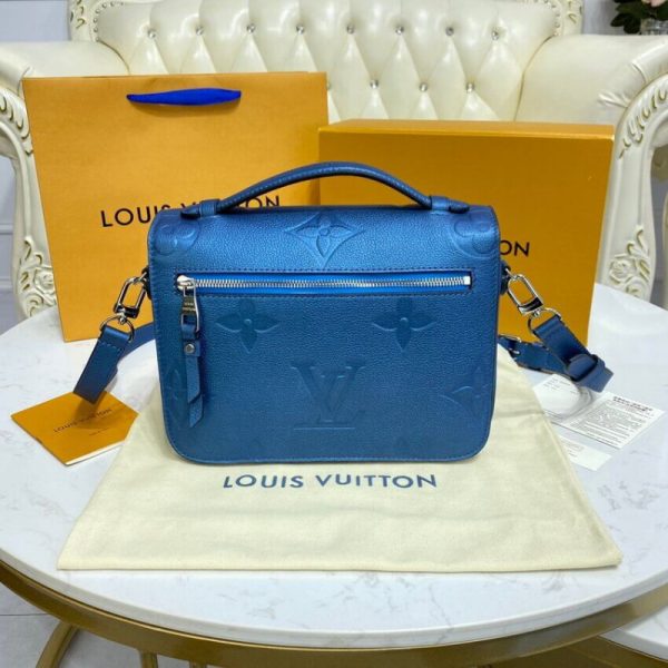 Replica LV Pochette Metis Navy Nacre Handbag M59211 - Image 5