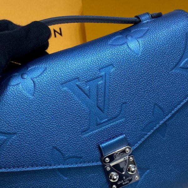 Replica LV Pochette Metis Navy Nacre Handbag M59211 - Image 7