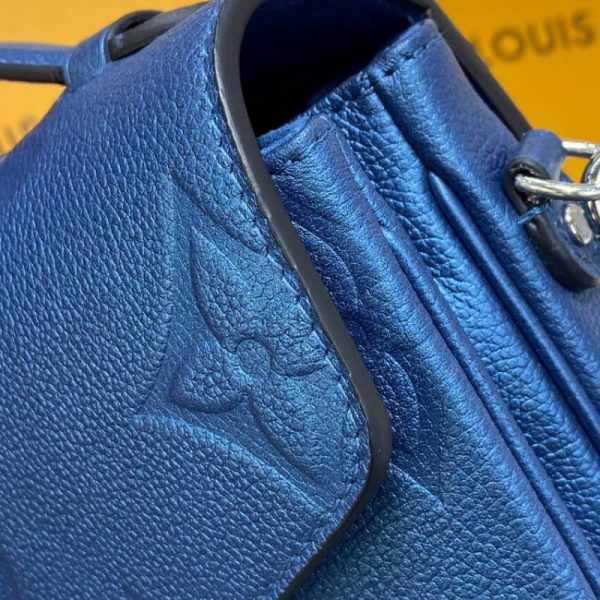 Replica LV Pochette Metis Navy Nacre Handbag M59211 - Image 9
