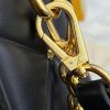 Best Replicas Bags - Louis Vuitton Sheepskin Leather Twist MM Black Replica Shop For Best Louis Vuitton LV Replica Bags With Cheap Price