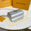 Best Replicas Bags - Replica Louis Vuitton Twist PM M59031 Argent Sheepskin Leather Shop For Best Louis Vuitton LV Replica Bags With Cheap Price