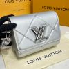 Best Replicas Bags - Replica Louis Vuitton Twist PM M59031 Argent Sheepskin Leather Shop For Best Louis Vuitton LV Replica Bags With Cheap Price