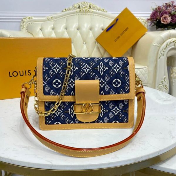 LV Since 1854 Dauphine MM Replica M57499 - Image 6