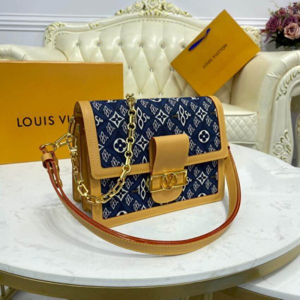 LV Since 1854 Dauphine MM Replica M57499 - Image 7