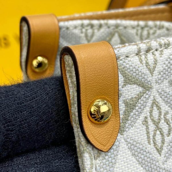 Replica LV Onthego MM Jacquard Bag M59614 Since 1854 - Image 11