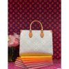 Best Replicas Bags - Replica LV Onthego MM Jacquard Bag M59614 Since 1854 Shop For Best Louis Vuitton LV Replica Bags With Cheap Price