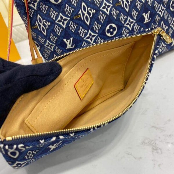 Replica Louis Vuitton Neverfull MM 1854 Print M57484 Bag - Image 9