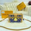 Best Replicas Bags - Replica LV Petite Malle M57212 Blue Since 1854 Collection Shop For Best Louis Vuitton LV Replica Bags With Cheap Price