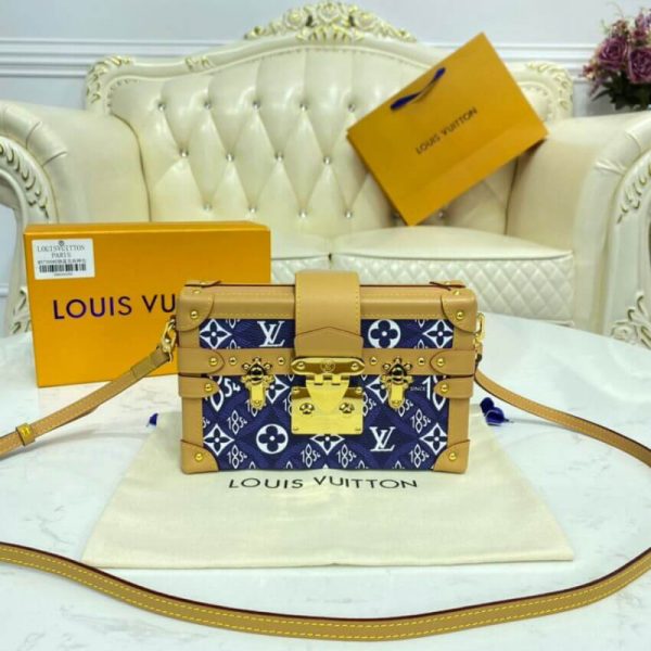 Replica LV Petite Malle M57212 Blue Since 1854 Collection - Image 2