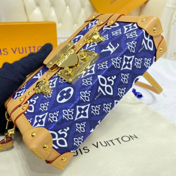 Replica LV Petite Malle M57212 Blue Since 1854 Collection - Image 5