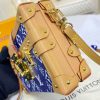 Best Replicas Bags - Replica LV Petite Malle M57212 Blue Since 1854 Collection Shop For Best Louis Vuitton LV Replica Bags With Cheap Price