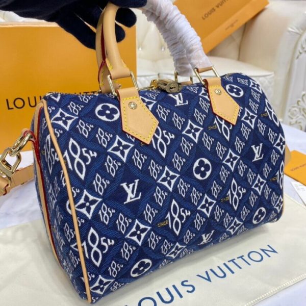 Replica LV Since 1854 Speedy Bandouliere 25, Style M57400 - Image 7