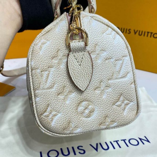 Replica LV Speedy Bandouliere 20 in Pale Beige | M46163 - Image 7