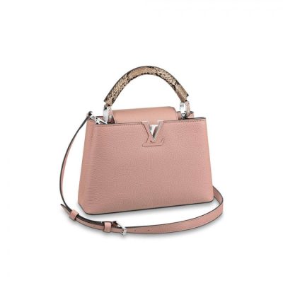 Replica LV Taurillon Python Capucines BB N92039 Handbag